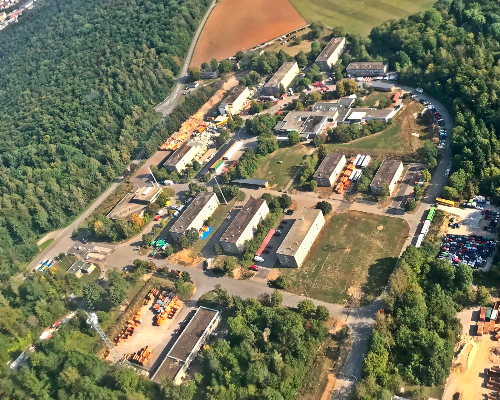 Neckartal-Kaserne (NTK) in Mosbach (Baden-Württemberg)